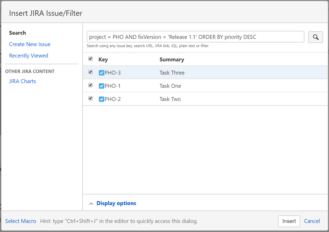 Confluence Deployment Plan Description of Change