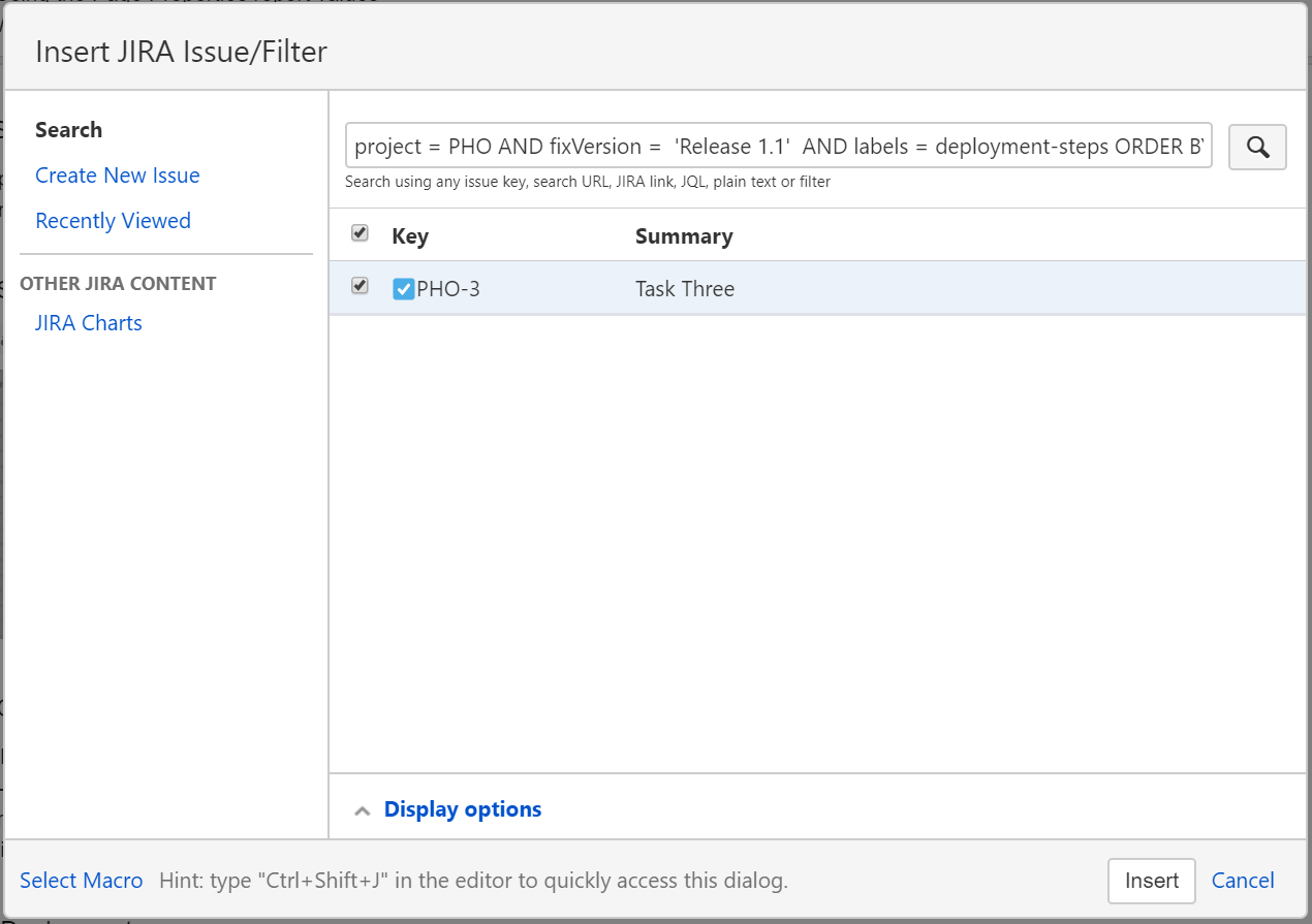 Confluence Deployment Plan Manual Steps